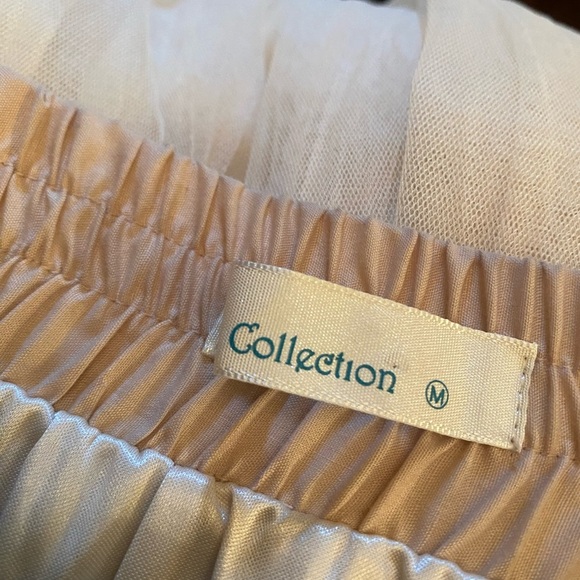Collection B Cream and White tulle ballerina Skirt - Picture 4 of 5